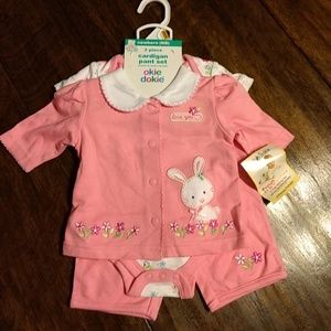 Okie Dokie 3 pc. Cardigan pant set